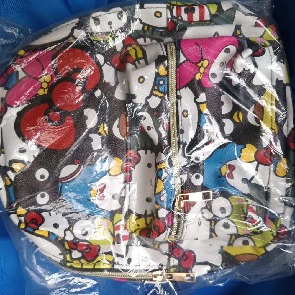 Hello Kitty Multicolor Patterned Bag - image 1